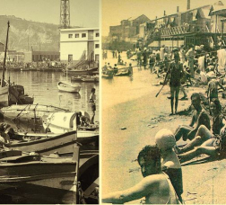 Old photos of La Barceloneta’s beach